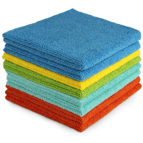 Lavete de curățat din microfibră 30x30 cm, pachet de 50