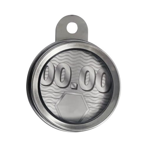 Porta-bollo per motocicletta – Alluminio, 8,7 cm