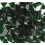 Mosaico de vidro triangular preto, branco e cinza, 200g 1