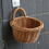 Wall Hanging Wicker Storage Basket Brown 1-Pack 4