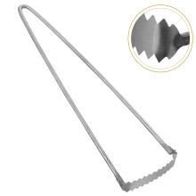 Rostfritt stål lerskulpturverktyg silver