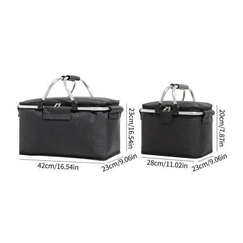 Insulated Cooler Bag with Aluminum Frame 1 Pack 2