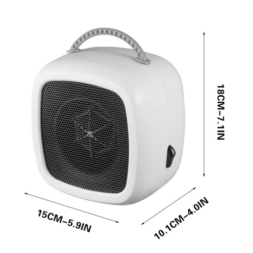 Μίνι θερμαντήρας γραφείου 600W PTC Κεραμικό Αθόρυβο 1