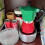 Moka-Kaffeemaschine, 6 Tassen, Grün/Rot 5