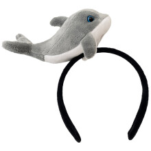 Plüsch-Stirnband mit maritimem Motiv für Damen (1 Stück)