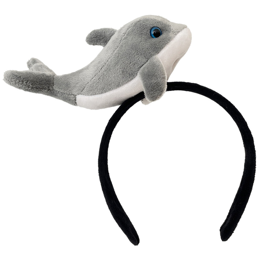 Cartoon Seafish Plush Headband for Parties & Cosplay