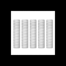 10 Micron 10 Inch x 2.5 Inch String Wound Sediment Water Filter Cartridge Whole House Sediment Filtr