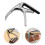 -6 Acoustic Guitar Capo Quick Change Aluminum Alloy with Integrate Bridge Pin Puller for Classical 5