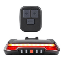 for Smart Bike Taillight with Turn Signals & Auto Brake Light,Remote Control