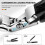 ClipMaster Pro, Ergonomic Angled Head Senior Toenail Clipper 2
