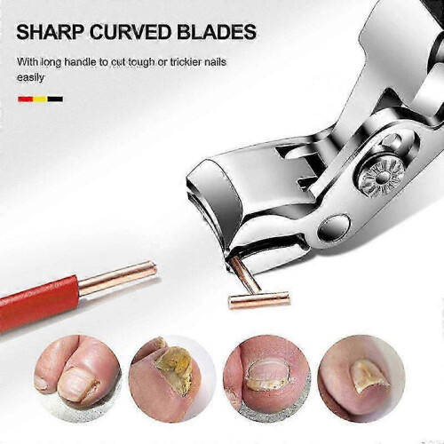 ClipMaster Pro, Ergonomic Angled Head Senior Toenail Clipper 2