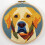 Yellow Labrador Punch Needle Kit – 20x20cm Beginner 1