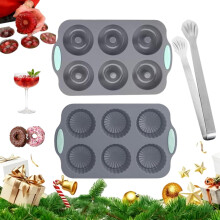 Moule à glaçons en forme de couronne, plateau en silicone à 6 cavités