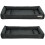 Actiaspet Black Waterproof Dog Crate Bed Large 1