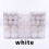 100 White Shatterproof Christmas Bauble Ornaments 1