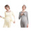 Polyester Maternity Nursing Sleepwear Upgrades for-Cream XL 3