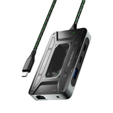 Dokovacia stanica DS7/DS7Pro USB-C 7 v 1 s 1000 Mbps