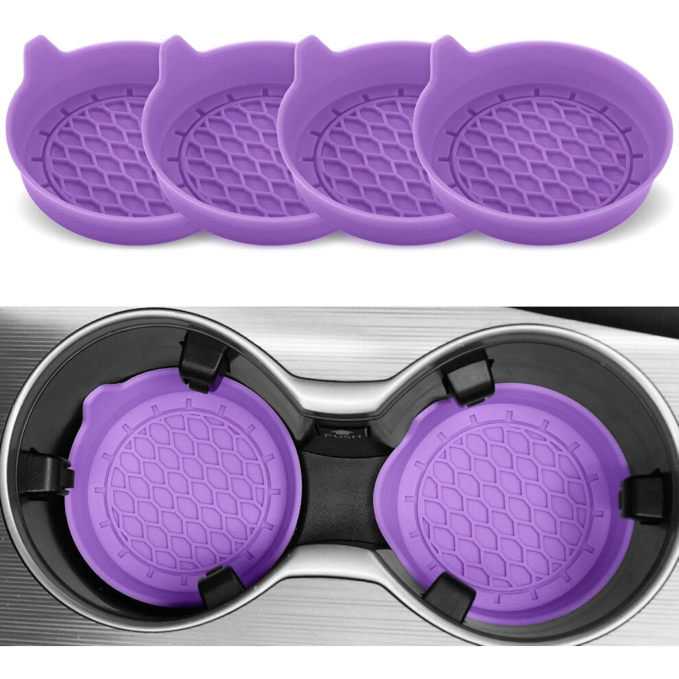 Silicone Car Cup Holder Coaster 4 Pack 9058772276162