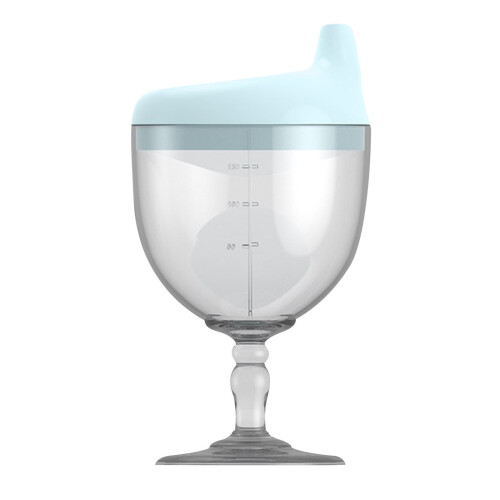 Cupán Sippy Leanbh Gloine Fíona Plaisteach 12oz