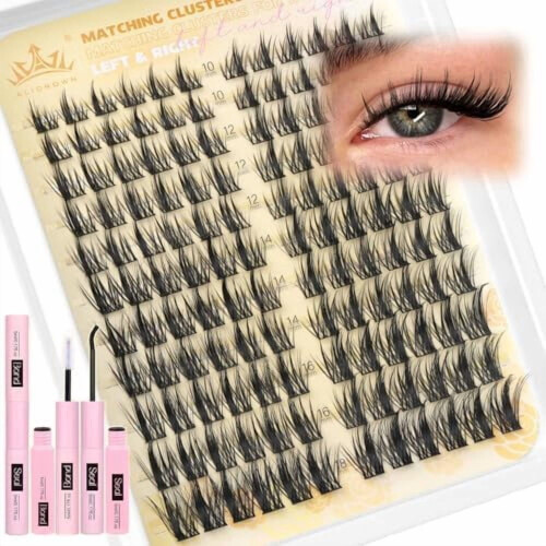 Sada řas Manga Wispy Lash – 132 ks, levá a pravá