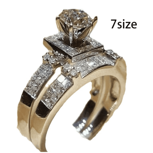 Anello geometrico in argento da donna, taglia 7