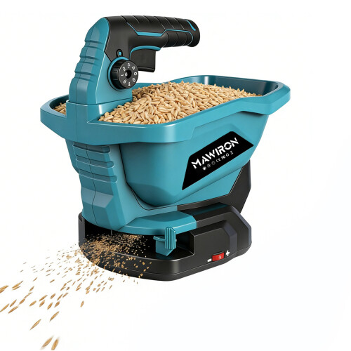 18V Portable Electric Feeding Spreader 6 Speed Adjustable For Farm Use 2