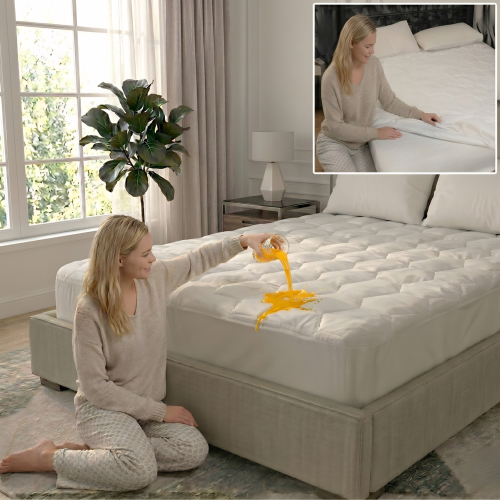4ft Small Double Waterproof Mattress Protector 1