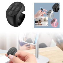 Painéis de controle para casa inteligente compatíveis com dispositivos de quarto - Controle remoto sem fio, virador de páginas, anel de rolagem,