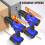 Cordless Drill Driver 21V, 45N.m Electric Combi Drill with Battery, 25+1 Torque, 26PCS Accessories, 2 Variable Speed, LED Work Light 6