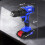 Cordless Drill Driver 21V, 45N.m Electric Combi Drill with Battery, 25+1 Torque, 26PCS Accessories, 2 Variable Speed, LED Work Light 2