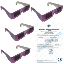 4 x Solar Eclipse Glasses 12 AUG 2026 CE ISO 12312-2