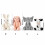 Easter Rabbit Stuffed Animals Sweet Soothing Doll Soft-White 4