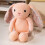 Easter Rabbit Stuffed Animals Sweet Soothing Doll Soft-White 5
