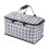 Faltbarer Picknickkorb mit Isolierung, 30 l, Schwarz 2