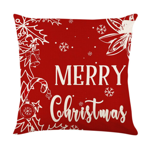 Capas de Almofada de Outono para Decoração de Natal 45x45cm 1