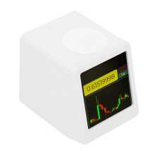 Bitcoin-Ticker 45x35x40mm Weiß WLAN Echtzeit