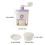 Ice Shaver With Ergonomic Handle Ice Shaving Machine with-Pink 4