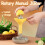 Manual Citrus Juicer with Filter and Storage Cups 2