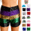 Women Summer Sequins Shorts Solid Straight Leg-Single row p L 2