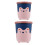 2 kpl PP-roskakoreja 27,5 x 24 x 24 cm 5