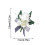 Bruiloft kunstbloem corsages broche pin voor bruiloft-2 4