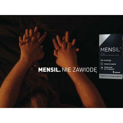 Mensil 8x tabs Maxon Forte Erectile Erection Inventum MAX Doppelsil