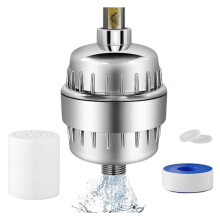 Dusjfilter - 19Stages - Vannfilter for dusjhode - Universal - Antikalk-vannfilter - Deluxe - Vannfilter for dusj