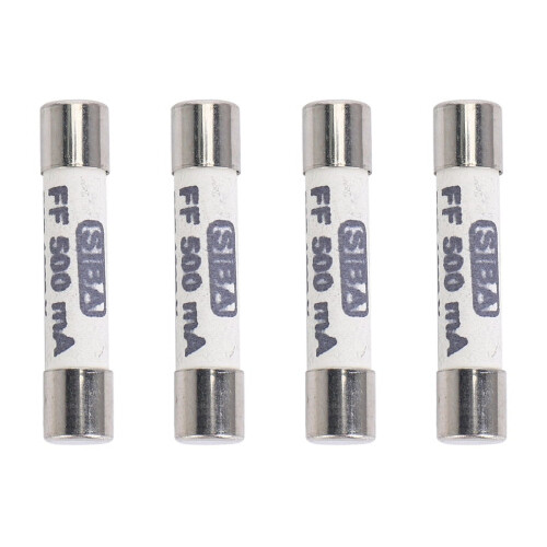 4X1000V500MA Λευκή κεραμική ασφάλεια 6.3x32mm για πολύμετρο