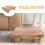 2Stk Holzfußhocker Ergonomisch Robust Für Büro Und 5