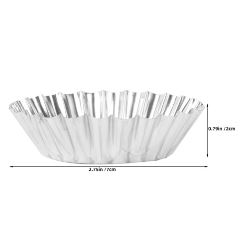 35St Wegwerp Aluminium Cakevorm Eierpastei Bakvorm 1