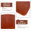 Chocolate Wooden Stool Seat Replacement for Kitchen and Dining 5