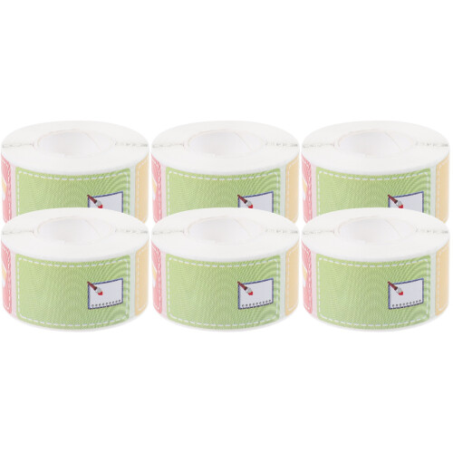 Name Stickers Multi Color for Daycare Boxes and Storage 2