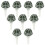 9Pièces Porte-Fleurs Mariage Mousse Plastique 1