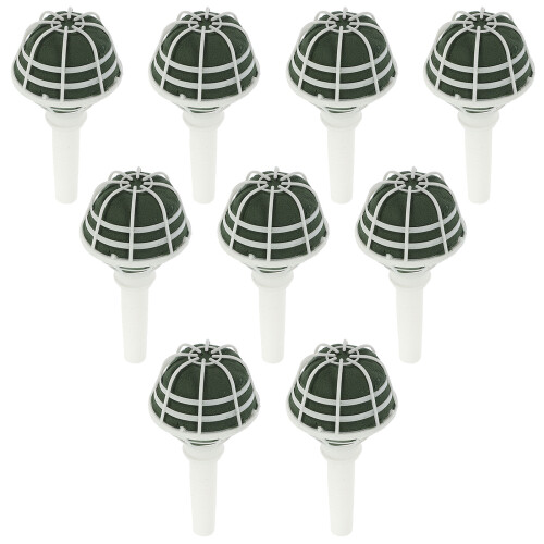 9Pièces Porte-Fleurs Mariage Mousse Plastique
